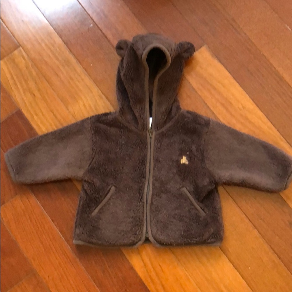 Furry fuzzy hooded sweater for your boy or girl